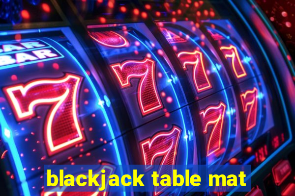 blackjack table mat