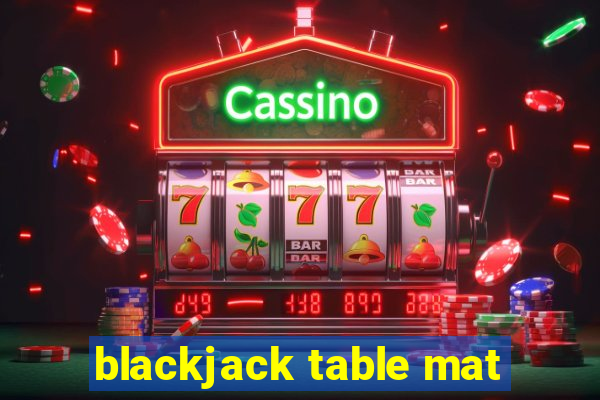 blackjack table mat