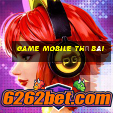 game mobile the bai