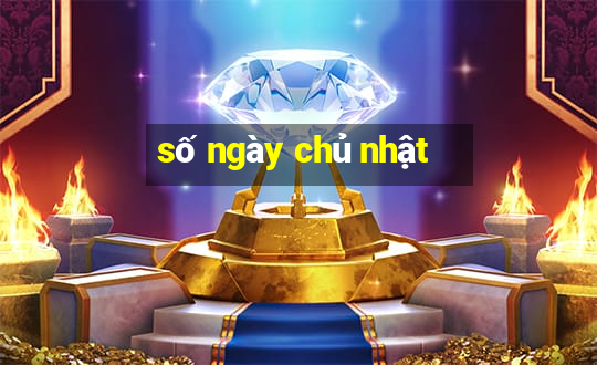 số ngày chủ nhật