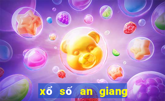 xổ số an giang ngày 7 tháng 12