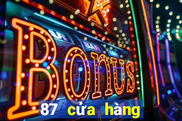 87 cửa hàng màu đổ bộ