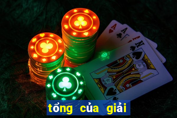 tổng của giải đặc biệt