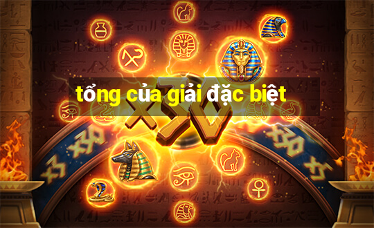 tổng của giải đặc biệt