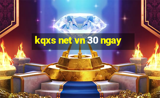 kqxs net vn 30 ngay