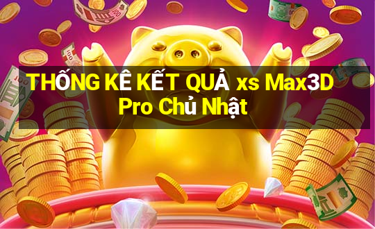 THỐNG KÊ KẾT QUẢ xs Max3D Pro Chủ Nhật