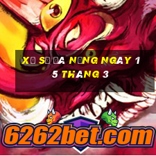 xổ số đà nẵng ngày 15 tháng 3