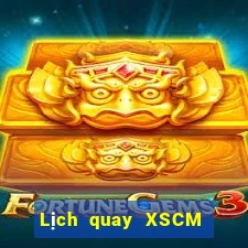 Lịch quay XSCM ngày thứ năm