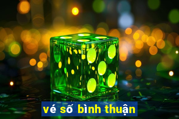 vé số bình thuận