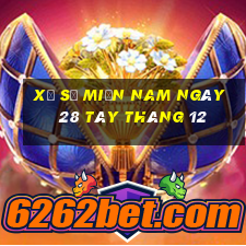 xổ số miền nam ngày 28 tây tháng 12