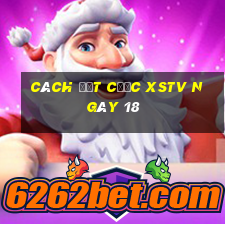 Cách đặt cược XSTV ngày 18