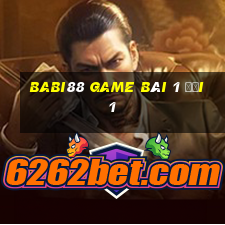 Babi88 Game Bài 1 Đổi 1