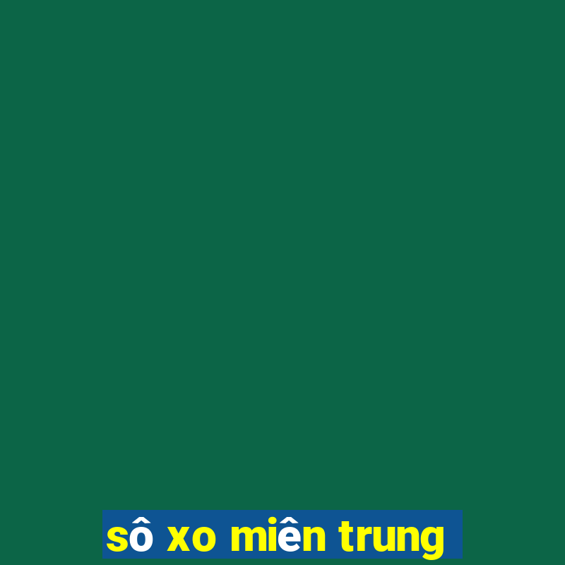 sô xo miên trung