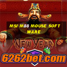 msi m88 mouse software