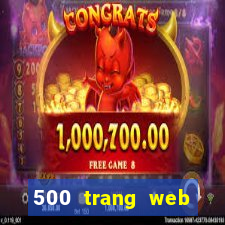 500 trang web của Color