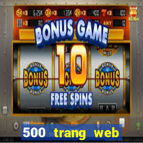 500 trang web của Color