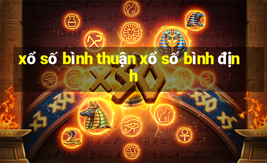 xổ số bình thuận xổ số bình định