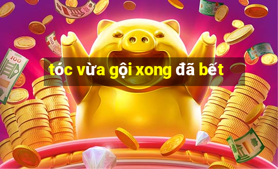 tóc vừa gội xong đã bết