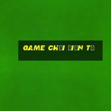 game chơi điện tử