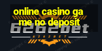 online casino game no deposit