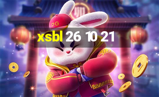 xsbl 26 10 21