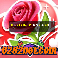 kèo chấp 0.5 là gì