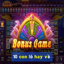 10 con lô hay về