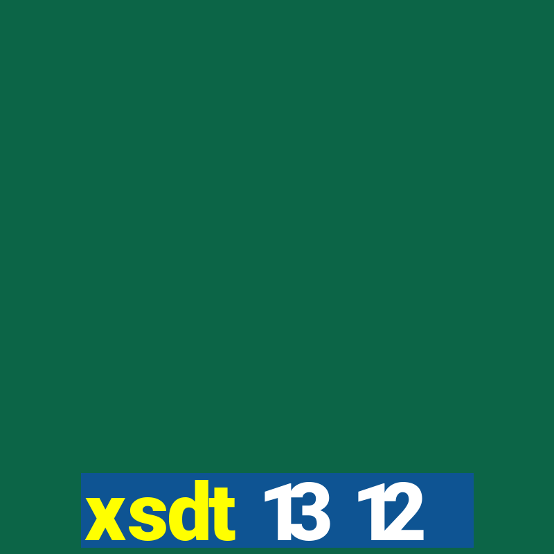 xsdt 13 12