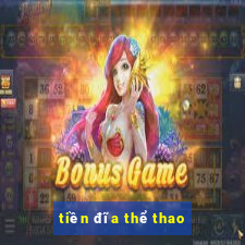 tiền đĩa thể thao