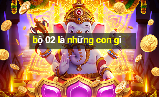 bộ 02 là những con gì