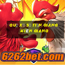 quả xổ số tiền giang kiên giang