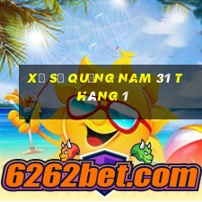 xổ số quảng nam 31 tháng 1