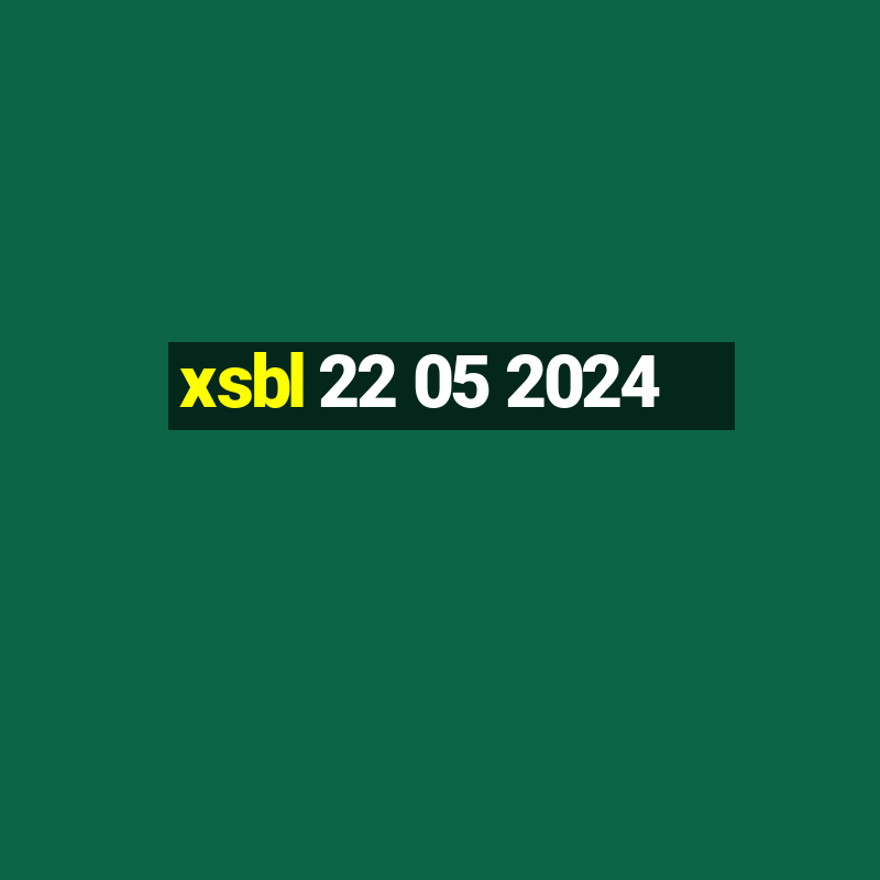 xsbl 22 05 2024