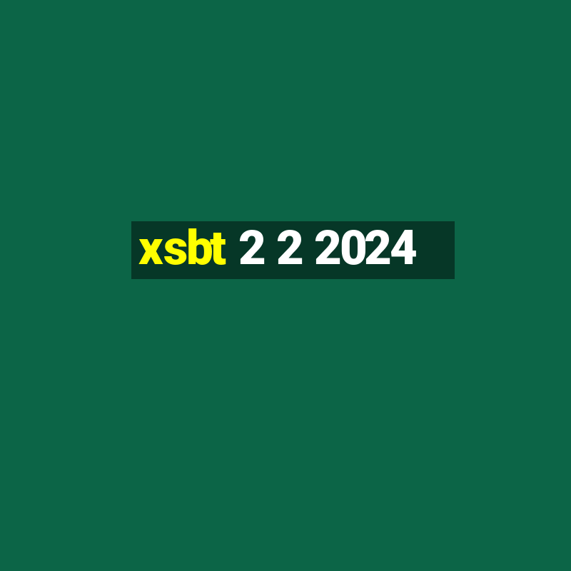 xsbt 2 2 2024