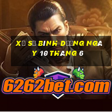 xổ số bình dương ngày 10 tháng 6