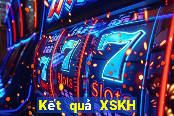 Kết quả XSKH Thứ 2