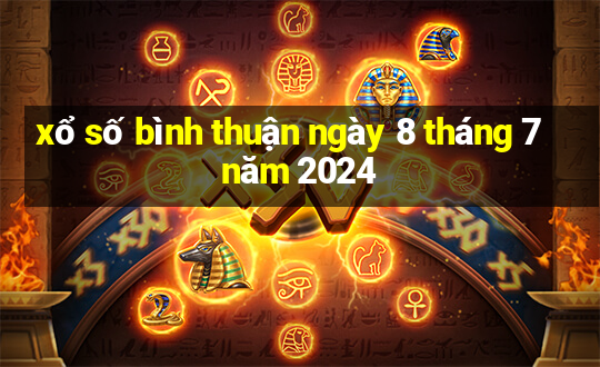 xổ số bình thuận ngày 8 tháng 7 năm 2024