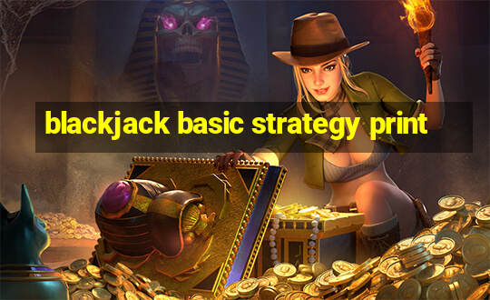 blackjack basic strategy print