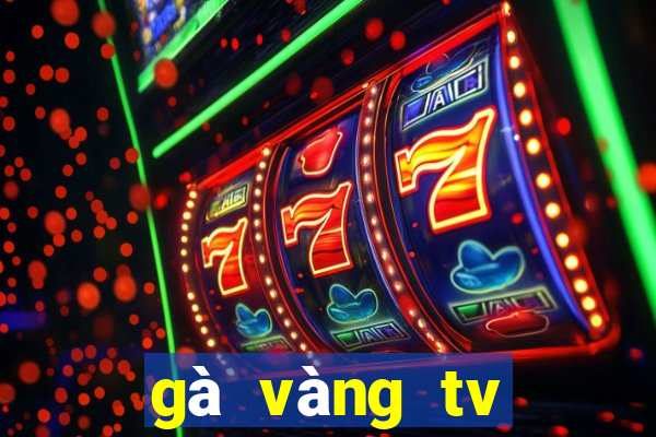 gà vàng tv trực tiếp bóng đá hôm nay