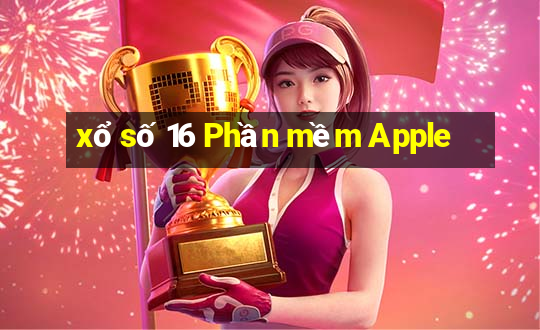 xổ số 16 Phần mềm Apple