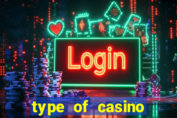 type of casino table games