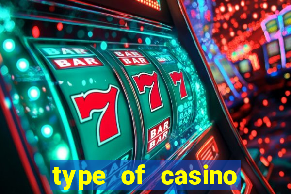 type of casino table games