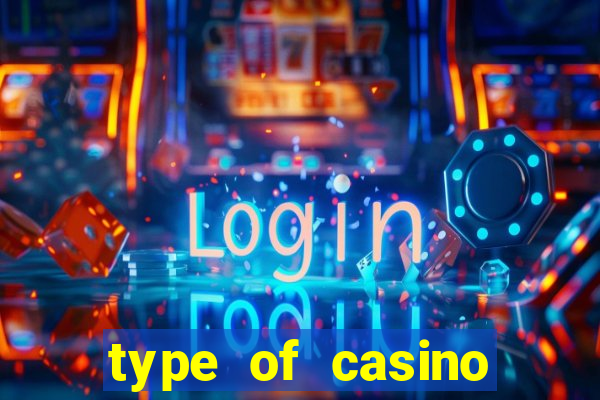 type of casino table games