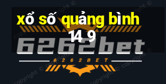 xổ số quảng bình 14 9