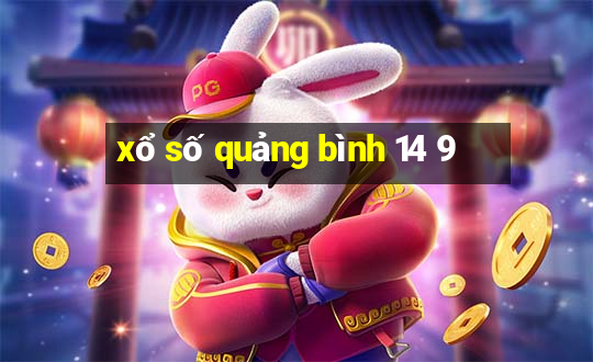 xổ số quảng bình 14 9