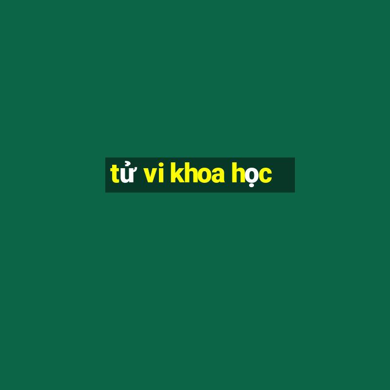 tử vi khoa học