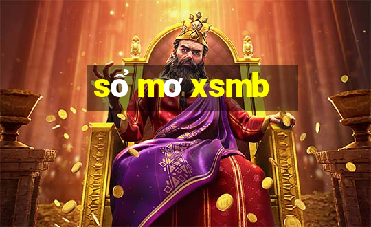 sổ mơ xsmb