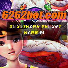 xổ số thành phố 20 tháng 04