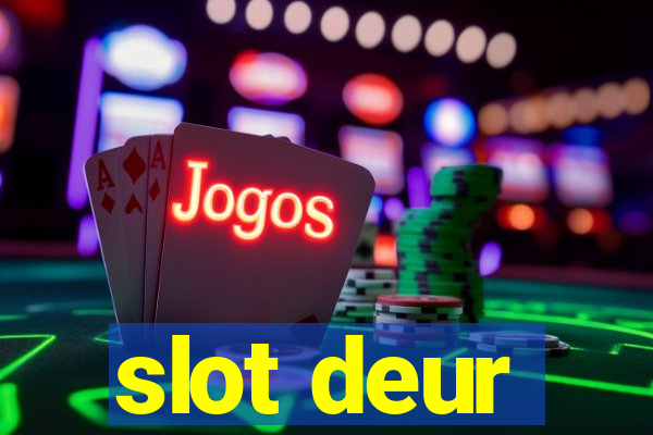 slot deur