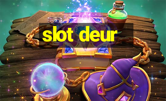 slot deur